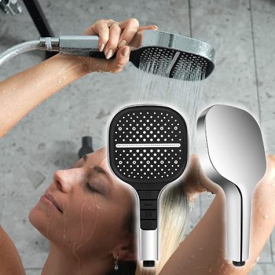 3-v-1 vysokotlaková sprchová hlavica | MEGASHOWER