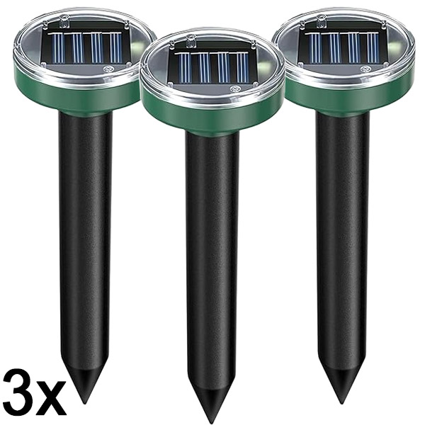 3x Solárny odpudzovač škodcov | SOLGUARD