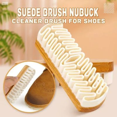 Gumová kefa na semiš a nubuk - statické nadvihnutie, bez poškriabania | RUBSHOE