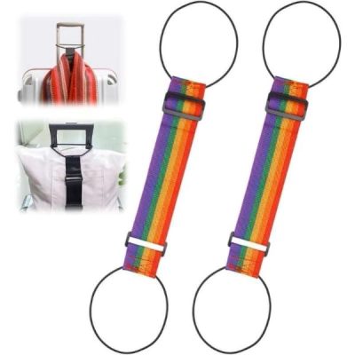 Nastaviteľný elastický popruh na kufor (2 ks) | LUGSTRAP